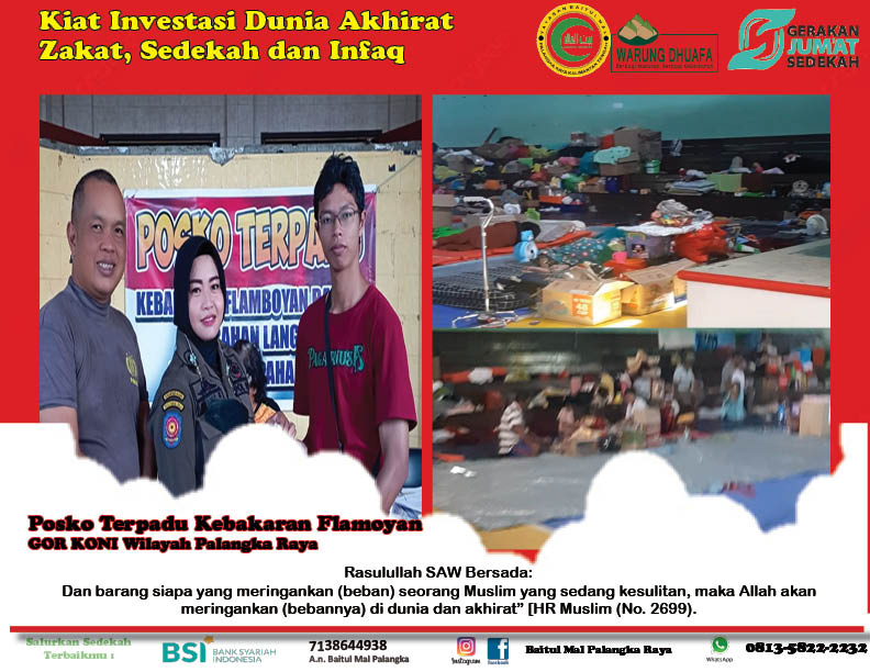 PEDULI KORBAN BENCANA KEBAKARAN