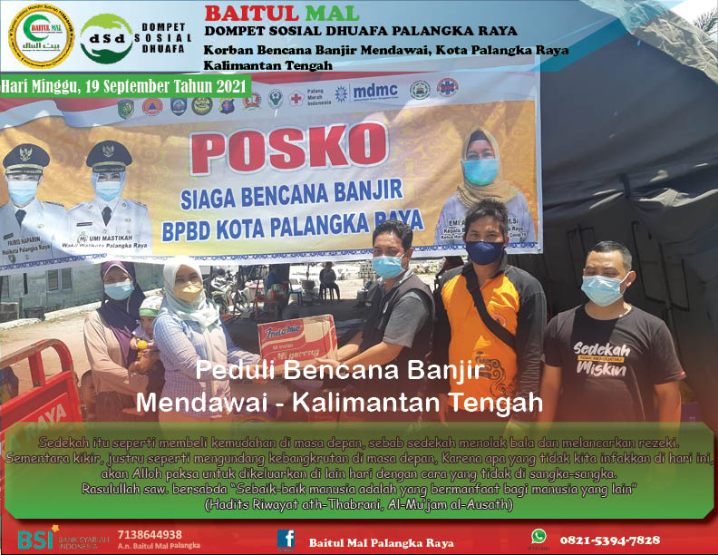 PEDULI KORBAN BENCANA BANJIR